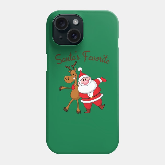 Santa's Favorite Phone Case by RRLBuds