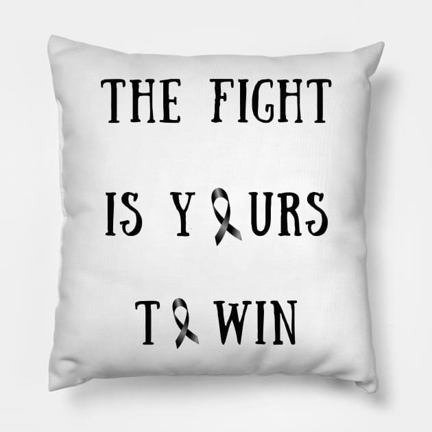 The fight is yours to win Pillow by IOANNISSKEVAS