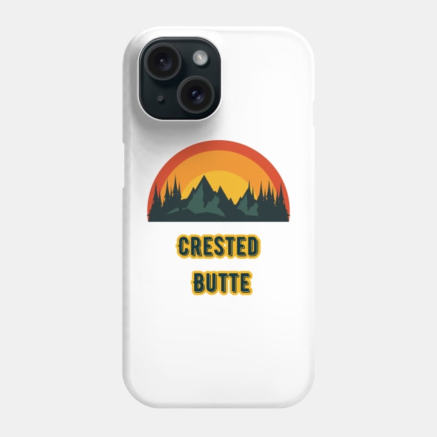 Crested Butte Phone Case by Canada Cities