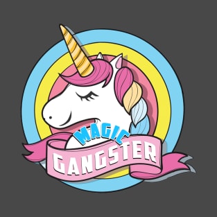 Unicorn Magic Gangster T-Shirt