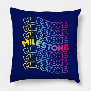 Milestone Rainbow Pillow