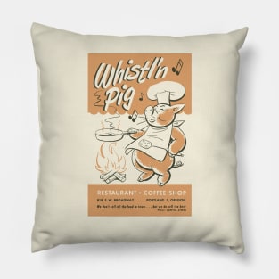 Whistl'n Pig - Portland OR Pillow