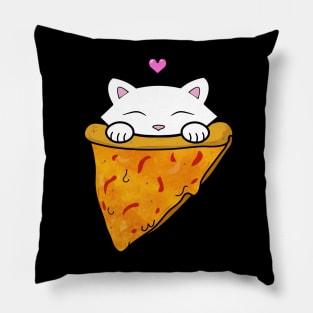 Cute Pizza Cat Pillow