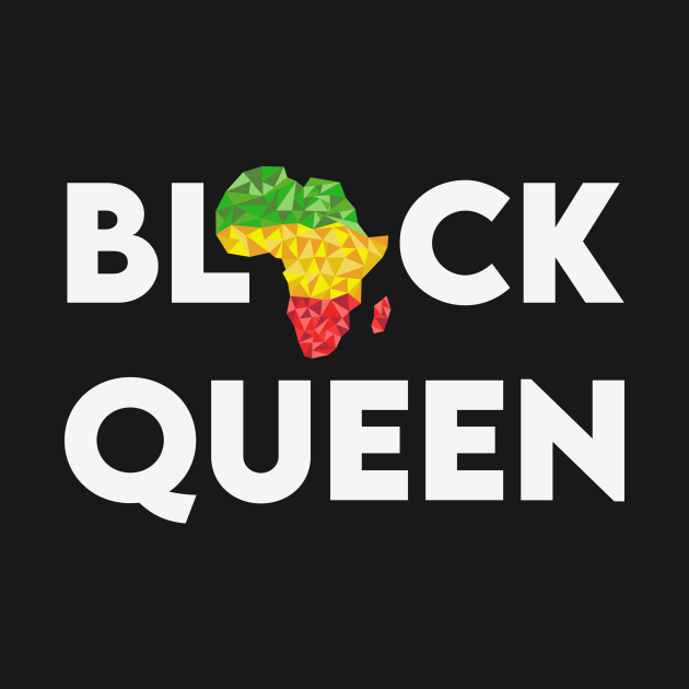 Discover Black Queen, Black Women - Black Queen - T-Shirt