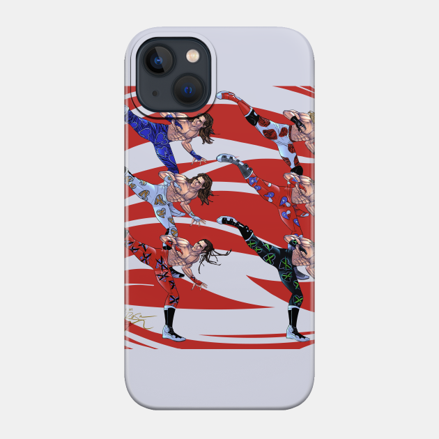 Shawn Michaels HBK 1 - Wrestling - Phone Case