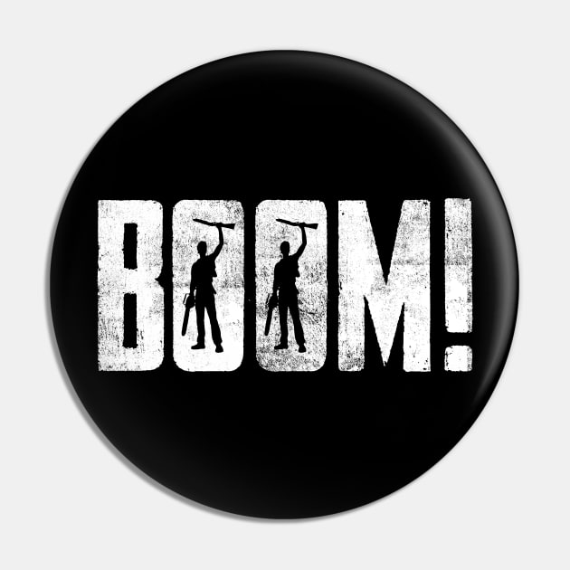 BOOM Pin by Aries Custom Graphics