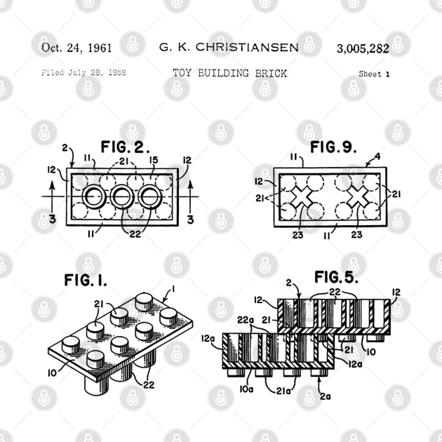 Lego Brick Patent by Angel arts