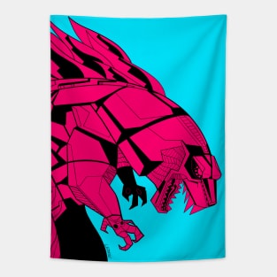 the techno kaiju mechagodzilla Tapestry