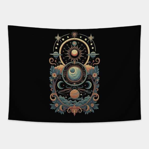 Celestial Model Tapestry by Word and Saying