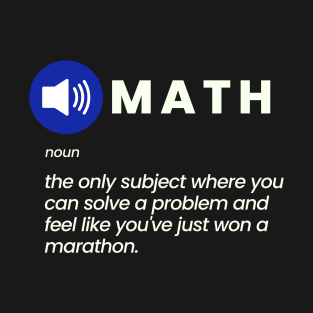 Funny Math Joke T-Shirt