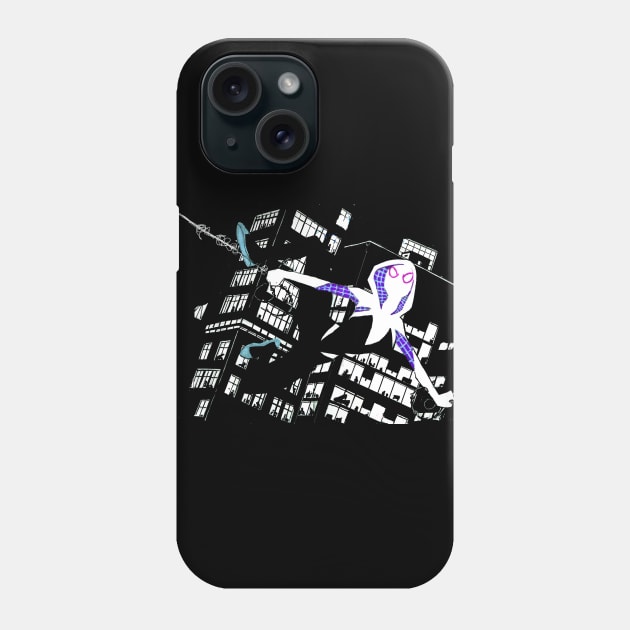 Night-Swinging Phone Case by Djnebulous