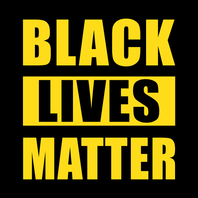 Black Lives Matter Stop Racism by TEEWEB