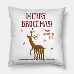 Merry Brucemas from Garxicon III! Pillow