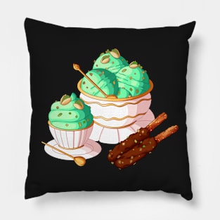 Pistachio Snacks Pillow