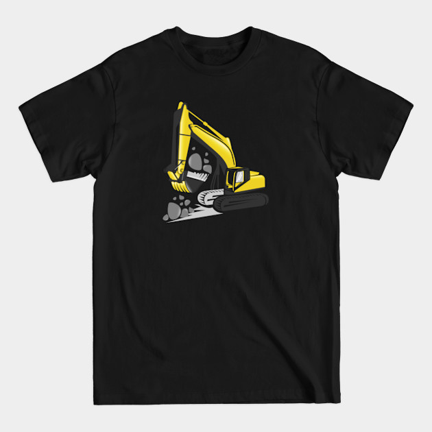 Discover excavator - Excavator - T-Shirt