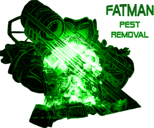 FATMAN PEST REMOVAL (Pip Boy Green) Magnet