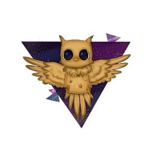 Galaxy Owl T-Shirt