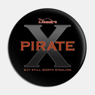 X Pirate Pin