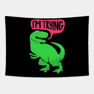 HUG ME DINOSAUR Tapestry