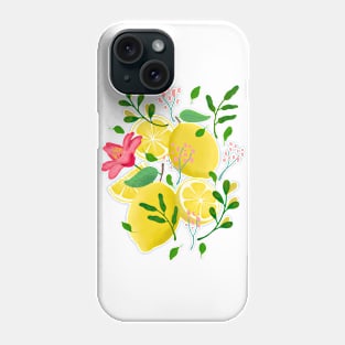 Lemon Botanical Phone Case