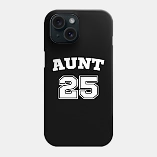 Aunt 2025 Pregnancy Announcement Phone Case