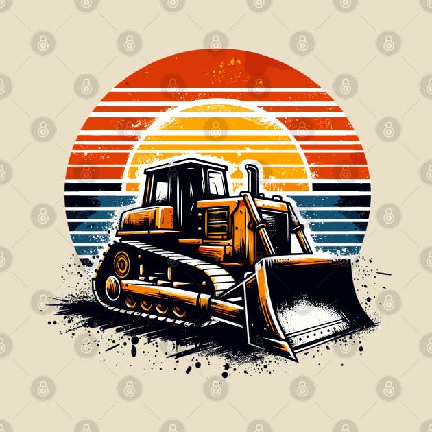 Bulldozer by Vehicles-Art