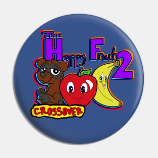 Happy Fruit and Roy Crossover Pin