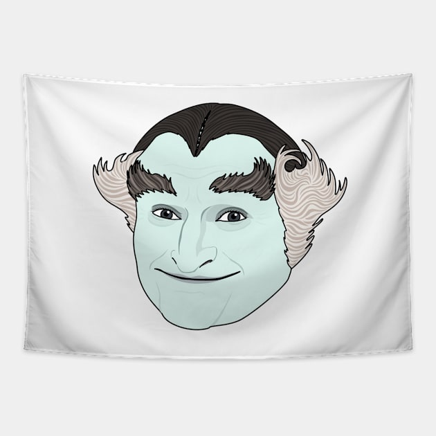 Grandpa Munster Tapestry by Jakmalone