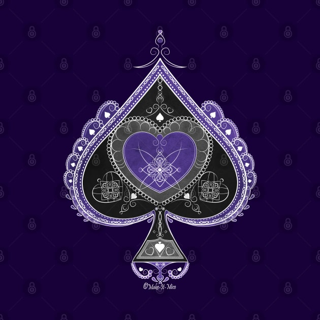 Delicate Ace of Spades by Make-It-Mico