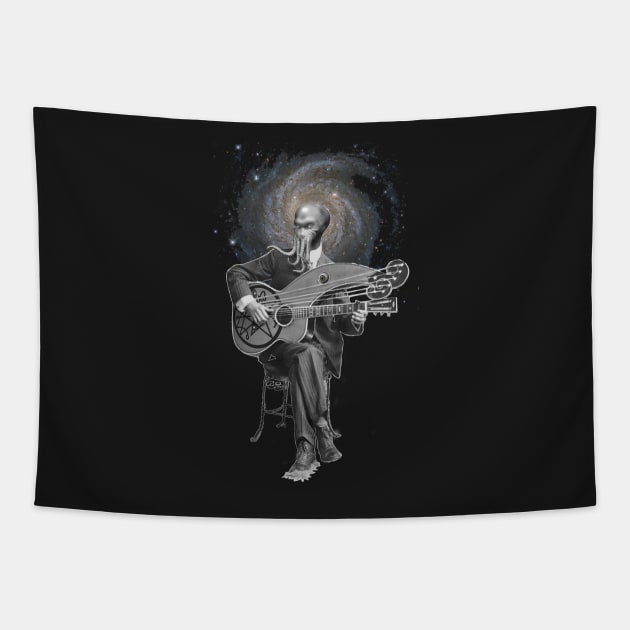 Dyer Player Tapestry by thechristianbernal