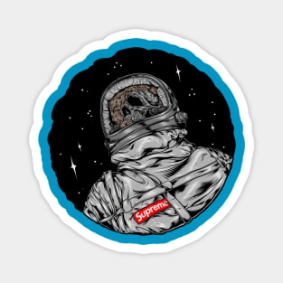 dead astronaut stay supr*me Magnet