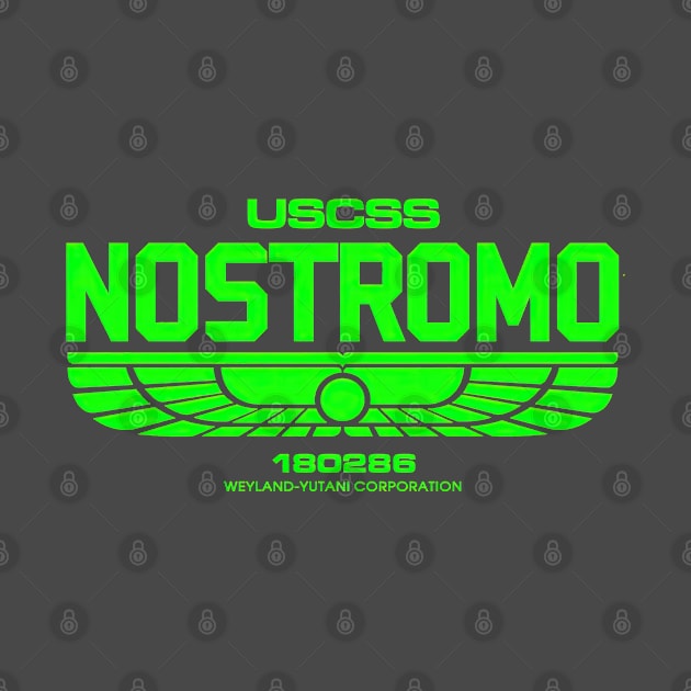 WeyLand -Yutani Nostromo green logo by obstinator