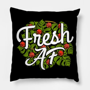 Fresh AF Leafy Pillow