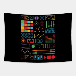 Electronic Musician Synth, Sampler and Drum Machine Controls Tapestry