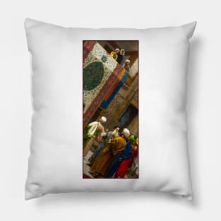 The Carpet Merchant by Gerome Pillow