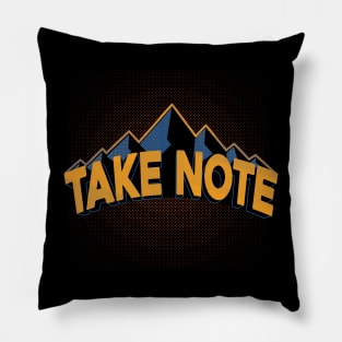 Take Note Pillow