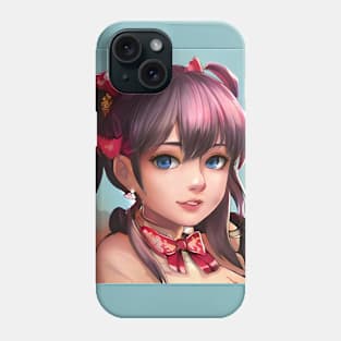 Anime girl manga Phone Case