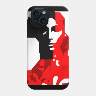 Abstract Woman Portrait Phone Case