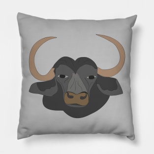 Bull face Pillow