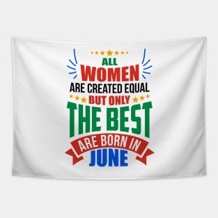 JUNE Birthday Special - WOMEN Tapestry