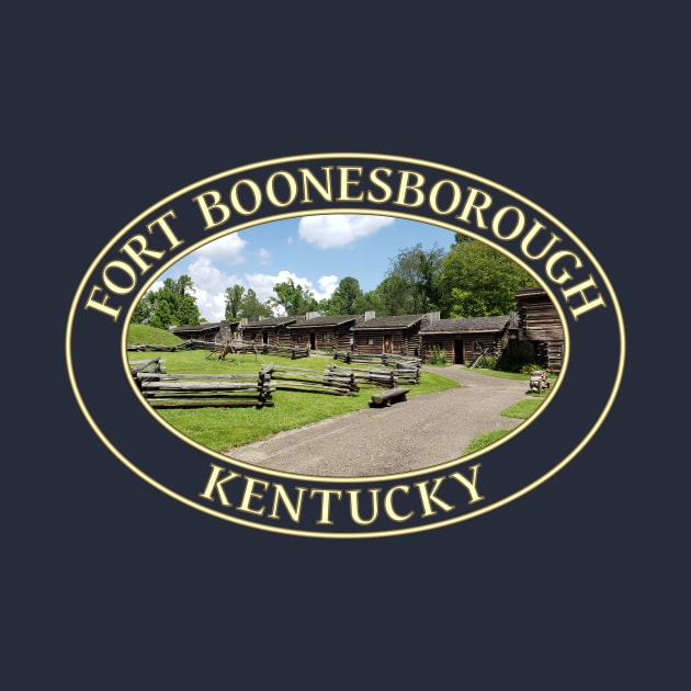 Historic 18th Century Fort Boonesborough in Kentucky by GentleSeas