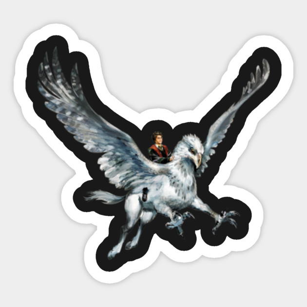 Buckbeak Hippogriff Harry Potter Buckbeak Hippogriff Harry Potter Sticker Teepublic