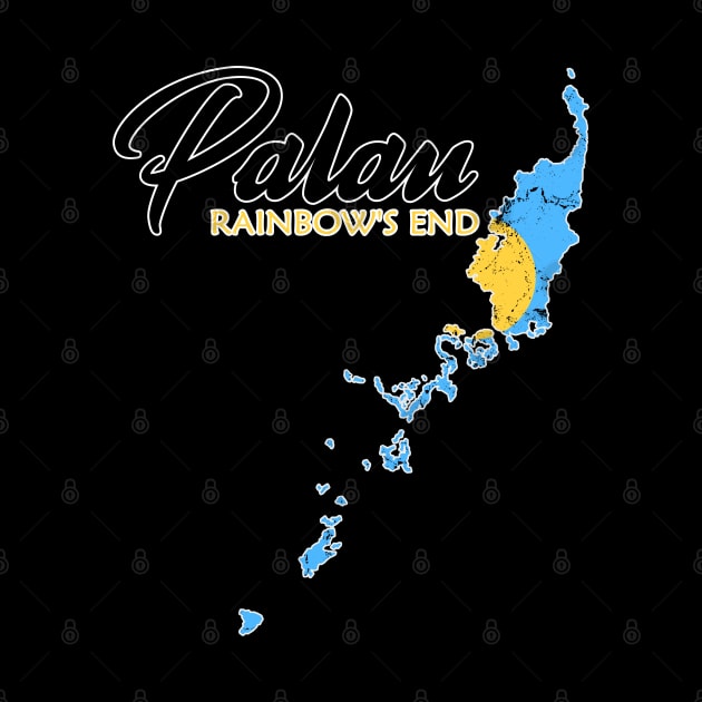 Palau Rainbows End by NicGrayTees