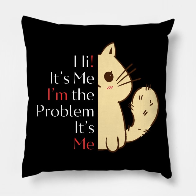 "It's Me, I'm the Problem", taylors version 1998 Pillow by RealNakama