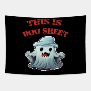 This Is Boo Sheet Tapestry