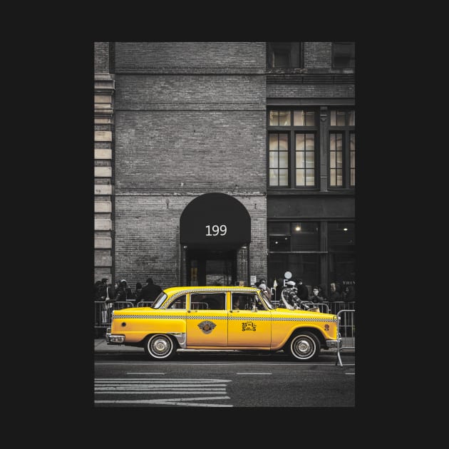 Vintage Charm: Yellow Cab at 199 by TMcG72