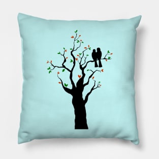 Two birds Pillow