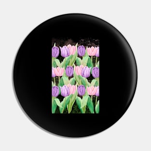 Tulip Vintage Minimalist Positive Vintage Retro Since Pin