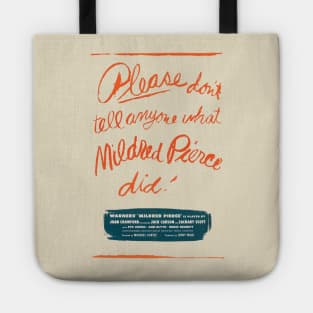 Mildred Pierce Teaser Poster Tote