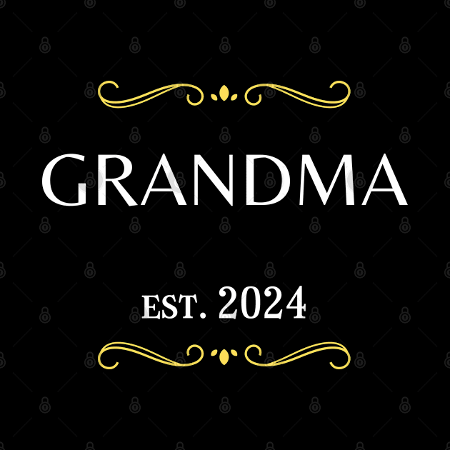 grandma to be - grandma est 2024 by vaporgraphic